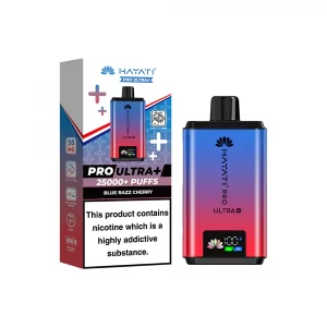 Hayati pro ultra+ 25000+ puff  Blue razz cherry