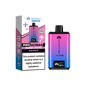 Hayati pro ultra+ 25000+ puff  Blue razz gb