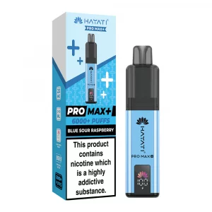 Hayati pro max+ 6000+ kits  Blue sour raspberry