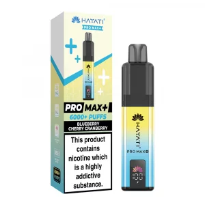 Hayati pro max+ 6000+ kits  Blueberry cherry cranberry