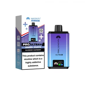 Hayati pro ultra+ 25000+ puff  Blueberry raspberry