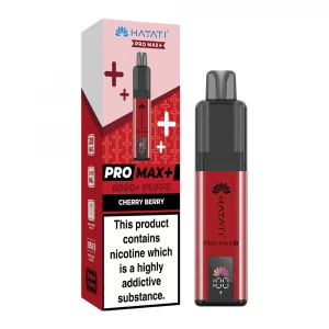 Hayati pro max+ 6000+ kits  Cherry berry