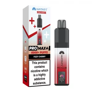 Hayati pro max+ 6000+ kits  Fizzy cherry