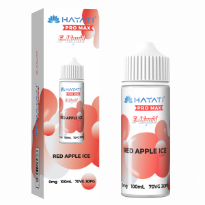 Hayati e-liquid 100ml 70/30  Red apple ice