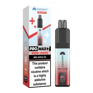 Hayati pro max+ 6000+ kits  Red apple ice