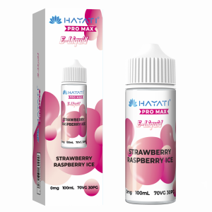 Hayati e-liquid 100ml 70/30  Strawberry raspberry ice