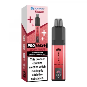 Hayati pro max+ 6000+ kits  Strawberry cherry cranberry