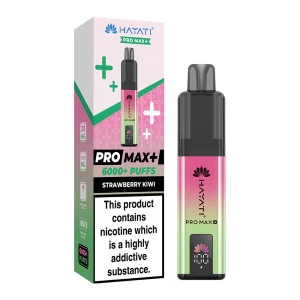 Hayati pro max+ 6000+ kits  Strawberry kiwi