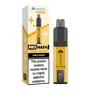 Hayati pro max+ 6000+ kits  Triple mango