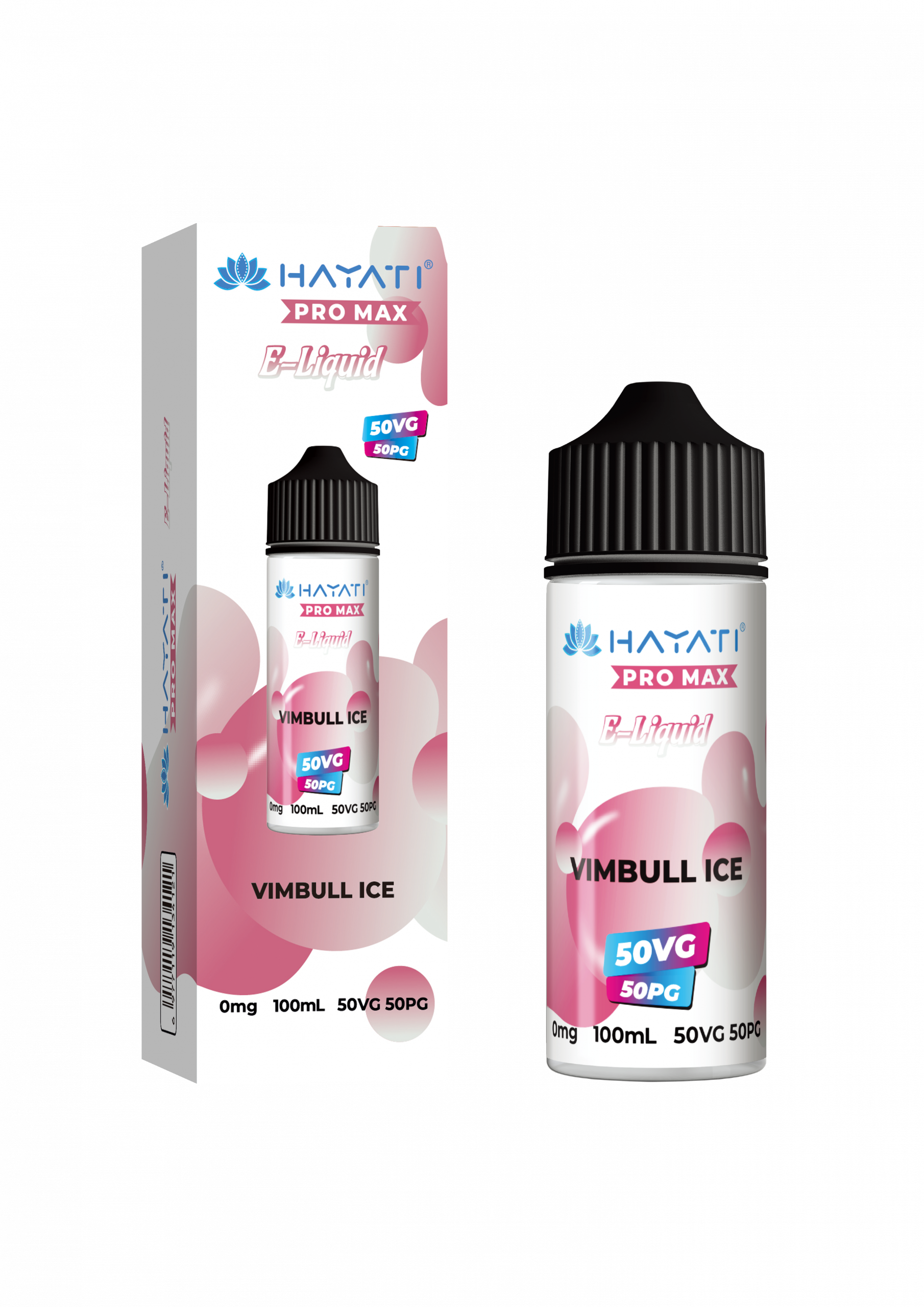 Hayati e-liquid 100ml 50vg 50pg Blue razz gummy bear