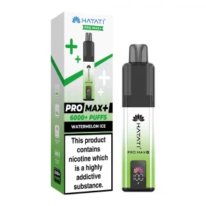 Hayati pro max+ 6000+ kits  Watermelon ice