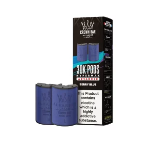 Al fakher 30k hypermax refill replacement pods  Berry blue