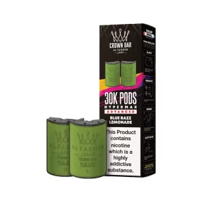 Al fakher 30k hypermax refill replacement pods  Blue razz lemonade