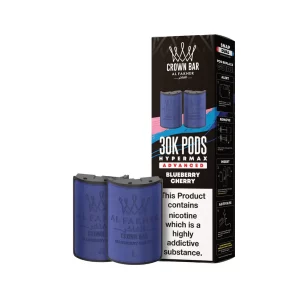 Al fakher 30k hypermax refill replacement pods  Blueberry cherry