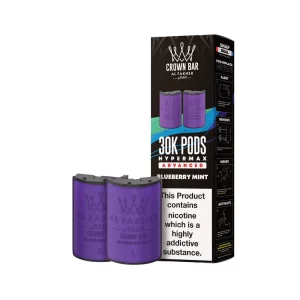 Al fakher 30k hypermax refill replacement pods  Blueberry mint