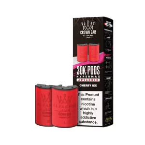 Al fakher 30k hypermax refill replacement pods  Cherry ice