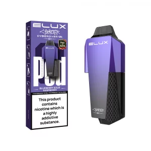 Elux cyberover 6k pods  Blueberry sour raspberry