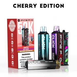 Pyne pod click 50k vape kit  Cherry edition