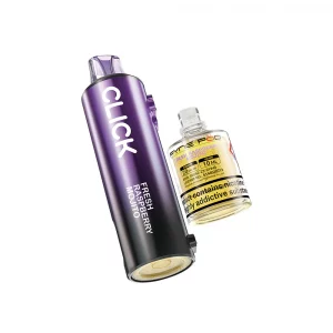 Pyne pod click 50k vape refill pods  Fresh raspberry mojito