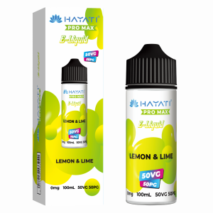 Hayati e-liquid 100ml 50vg 50pg  Lemon & lime