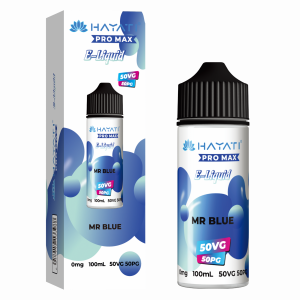 Hayati e-liquid 100ml 50vg 50pg  Mr blue