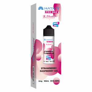Hayati e-liquid 100ml 50vg 50pg  Strawberry raspberry ice