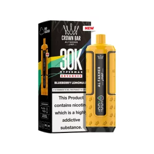 Al fakher 30k hypermax prefilled pod kit  Blueberry lemonade