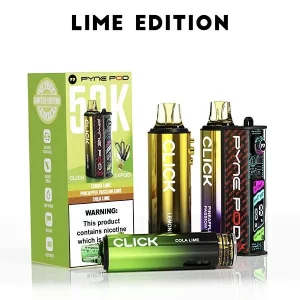 Pyne pod click 50k vape kit  Lime edition