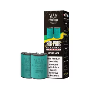 Al fakher 30k hypermax refill replacement pods  Lemon lime