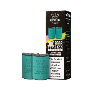 Al fakher 30k hypermax refill replacement pods  Lemon lime cherry fizz