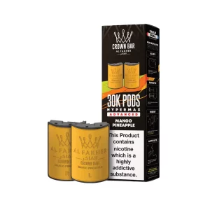 Al fakher 30k hypermax refill replacement pods  Mango pineapple
