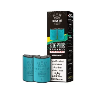 Al fakher 30k hypermax refill replacement pods  Spearmint