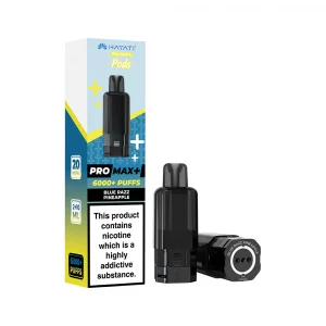 Hayati pro max+ 6000+ pods  Blue razz pineapple