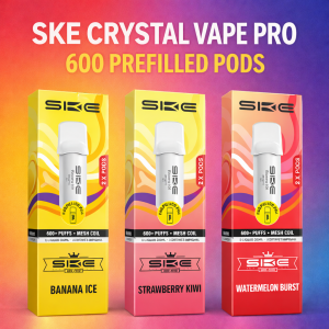 SKE Crystal Vape Pro 600 Prefilled Pods