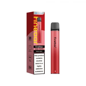 Hayati finebar kit 1000+ puff 20mg  Cherry berry