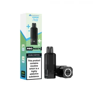 Hayati pro max+ 6000+ pods  Double menthol