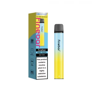 Hayati finebar kit 1000+ puff 20mg  Fruit twist