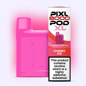 Pixl 8000 Refilled Pod  CHERRY ICE