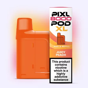 Pixl 8000 Refilled Pod  JUICY PEACH