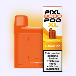 Pixl 8000 Refilled Pod  MANGO ICE