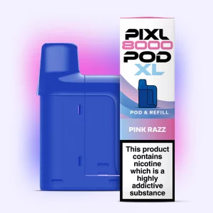Pixl 8000 Refilled Pod  PINK RAZZ