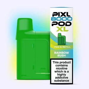 Pixl 8000 Refilled Pod  RAINBOW RUSH
