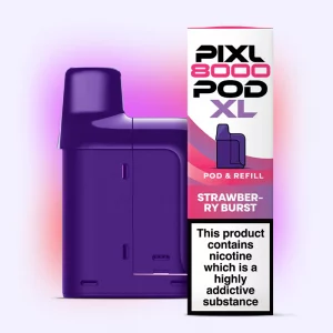 Pixl 8000 Refilled Pod  STRAWBERRY BURST