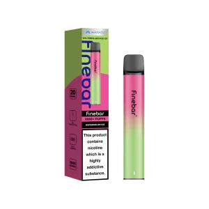 Hayati finebar kit 1000+ puff 20mg  Watermelon ice