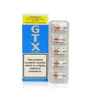 Vaporesso gtx mesh replacement vape coils  0.15 ohm