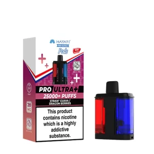 Hayati pro ultra+ 25k pods  Straw' guava / dragon berry