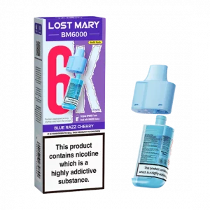 Lost Mary BM6000 KIT BLUE RAZZ CHERRY