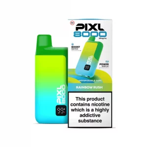 Pixl 8000 Prefilled Pod Kit  RAINBOW RUSH