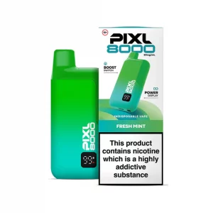 Pixl 8000 Prefilled Pod Kit  FRESH MINT