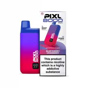 Pixl 8000 Prefilled Pod Kit  BLUE CHERRY CRANBERRY